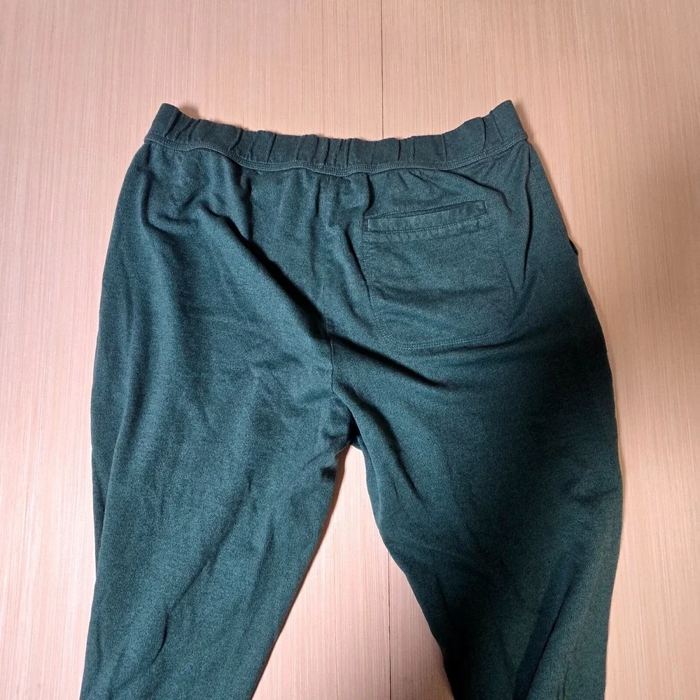BDG Joggers Sweatpants Mens Large Green Tapered Leg Fleece Lined‎ Casual Pull On